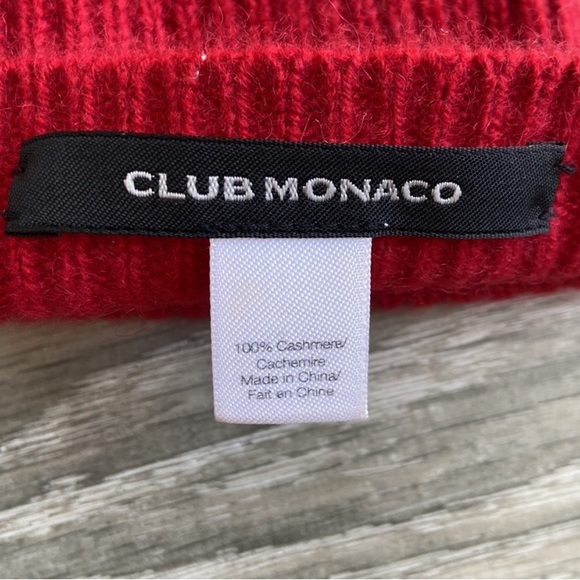 Club Monaco long cashmere gloves - Picture 2 of 2